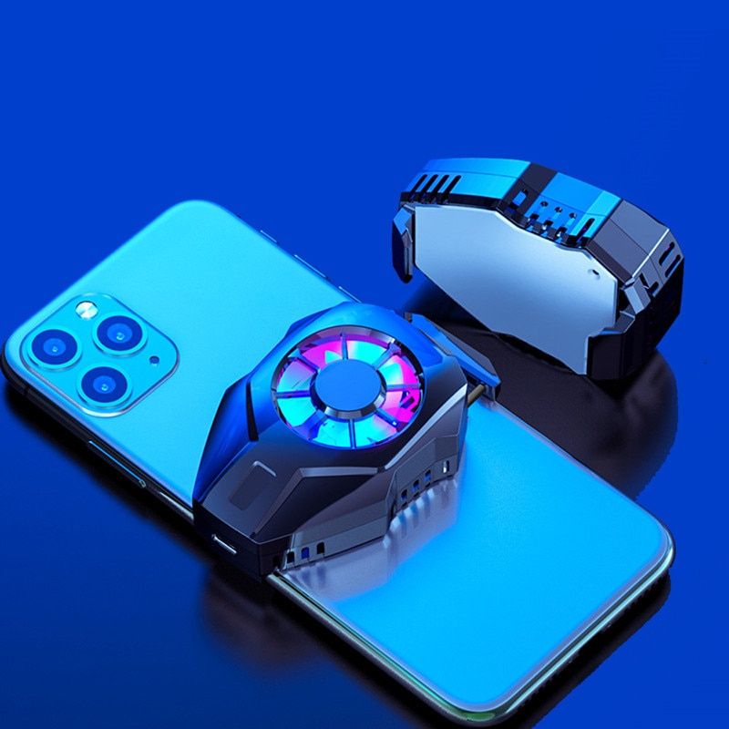 For Oneplus 8 7 Pro 8T Mate 30 Pro P40 Pro Game Mobile Phone Cooler Portable Cooling Fan Honor 10 9 V20 Magic 2 3 Pro Realme Gt