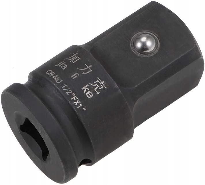 Adaptor and reducer for impact wrench 1/2 inch F to 1 inch M Cr-Mo Steel