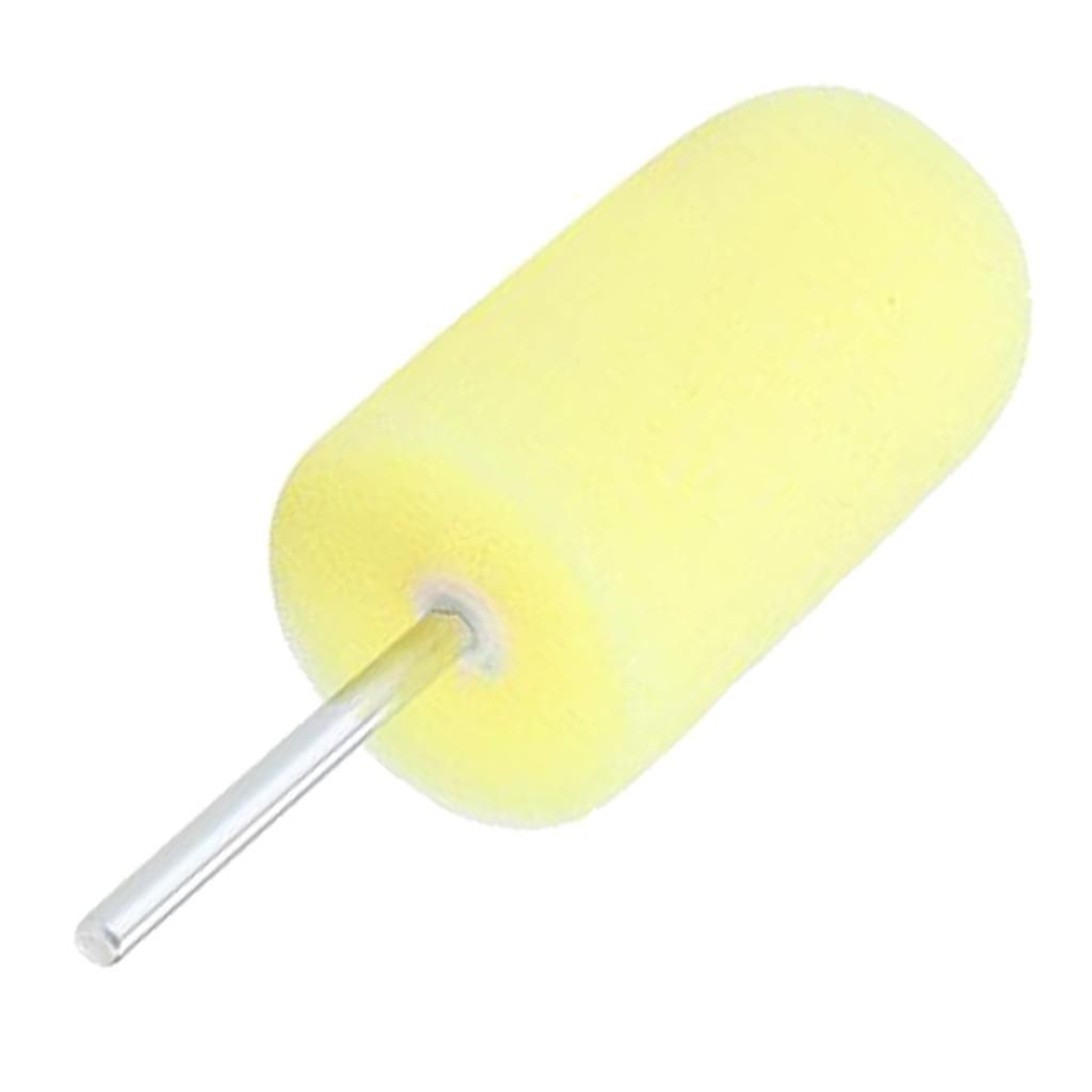 Wheel Hub Polishing Disc Round Foam Wheel Sponge Polishing Pad, 75x3mm