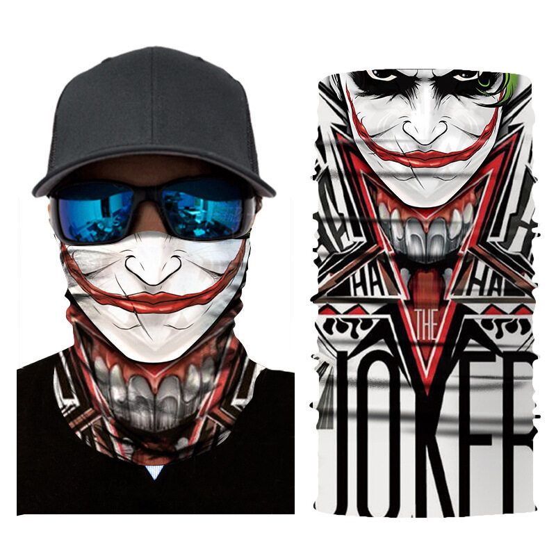 Multifunction Face Scarf Cover Bandanas Headscarf UV Protection Neck Gaiter For Cycling Running 35