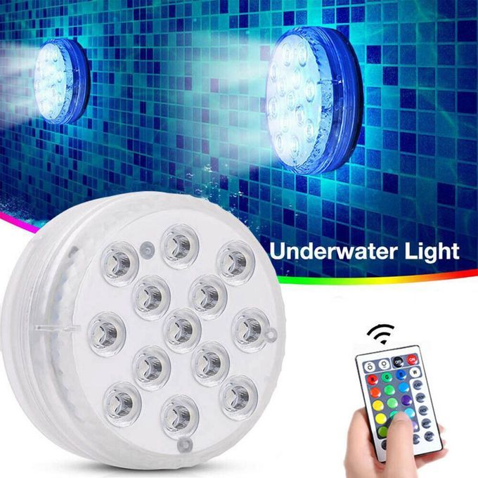 Swimming  IP68 Underwater Lamp For Aquarium Ponds 4 Sets