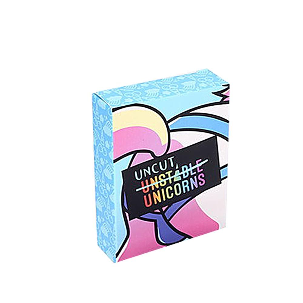 Table Card Game Unstable UNCUT Expansion Pack Family Fun Puzzle Educational Games for Kids Adults