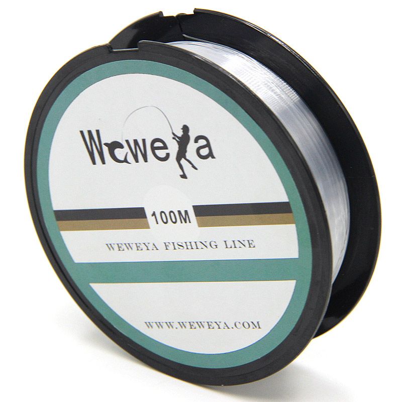 2018 100M Fluorocarbon Fishing Lines Strong Nylon Monofilament Fishing Line Reservoir Pond Stream Fishing