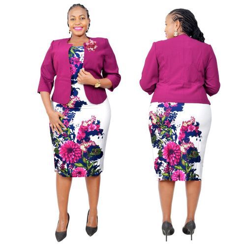Moyoyo African Style Coat And Dress Suits