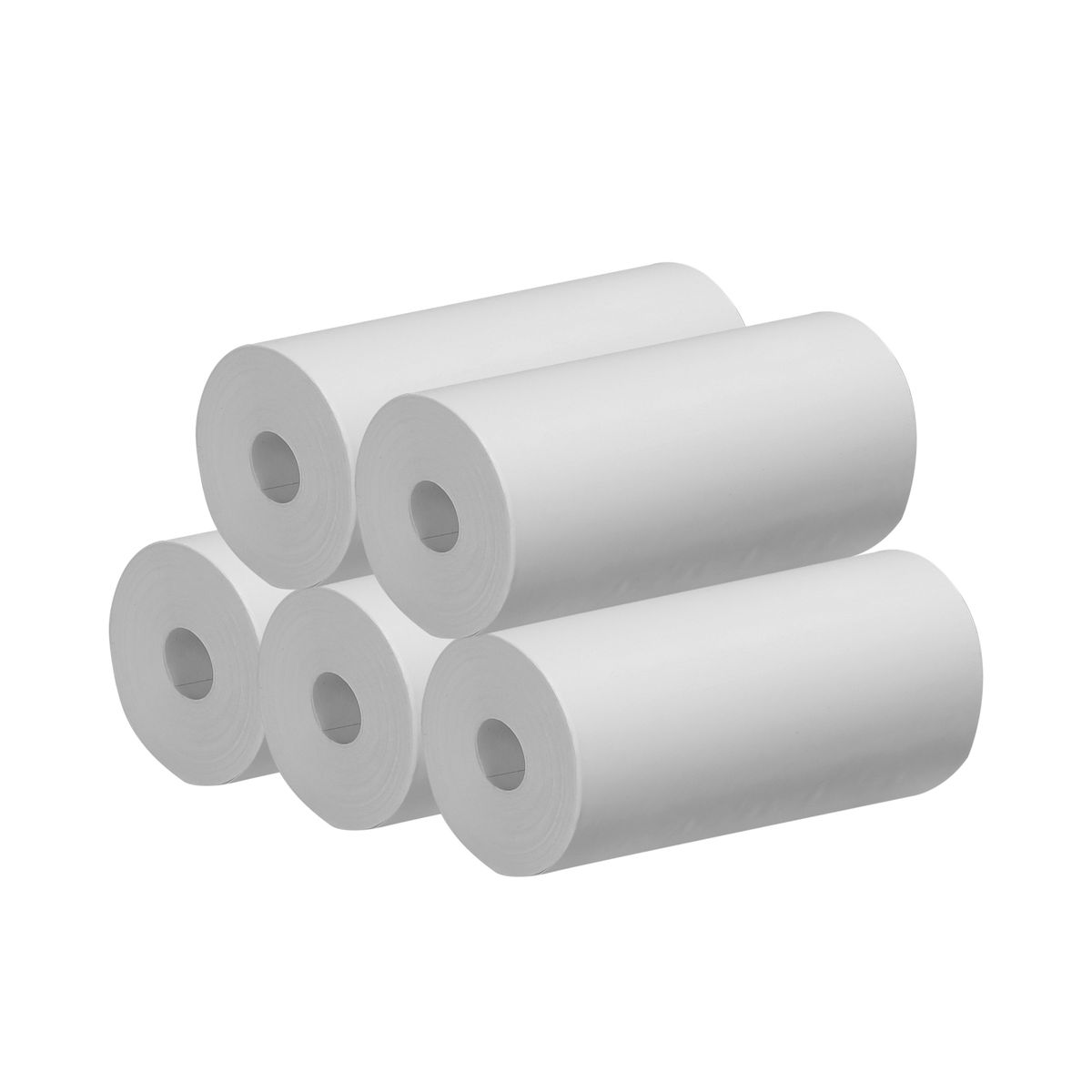 5 Rolls Thermal Papers Paper Film Zero Ink Instant Printing