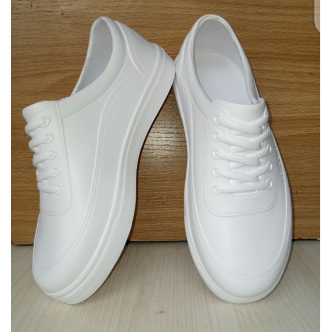Unisex Rubber Sneakers WHITE