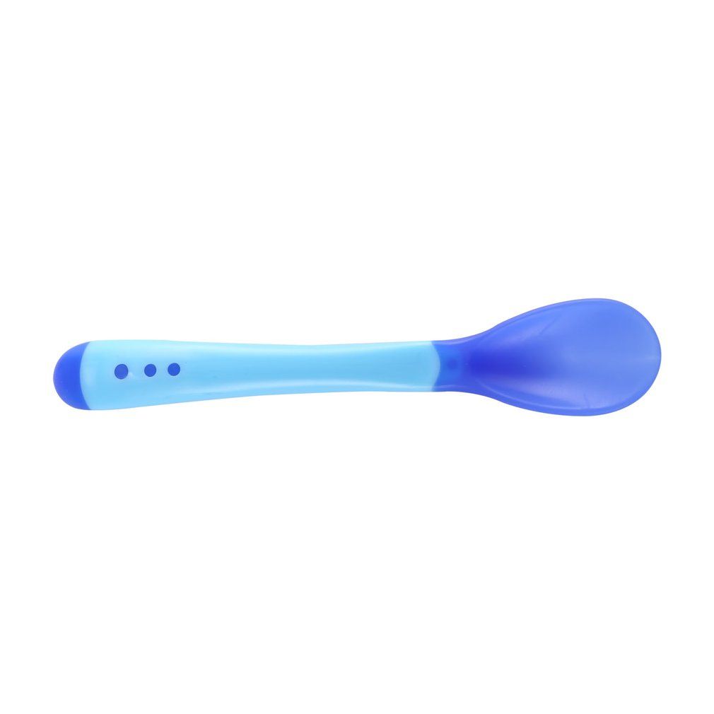 1Pcs / Set Safety Temperature Sensing Spoon Baby Cutlery Food Kids