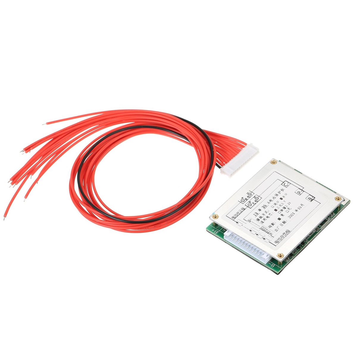 13S 35A 48V Protections Board Lithium Batterys BMS/PCB/PCM Board Balance Integrated Circuits Board