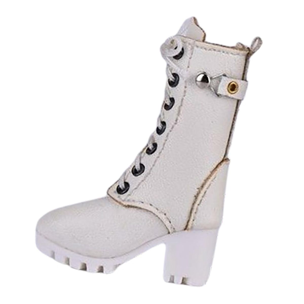 1/6 Scale Figure Shoes Female Boots Sneakers White