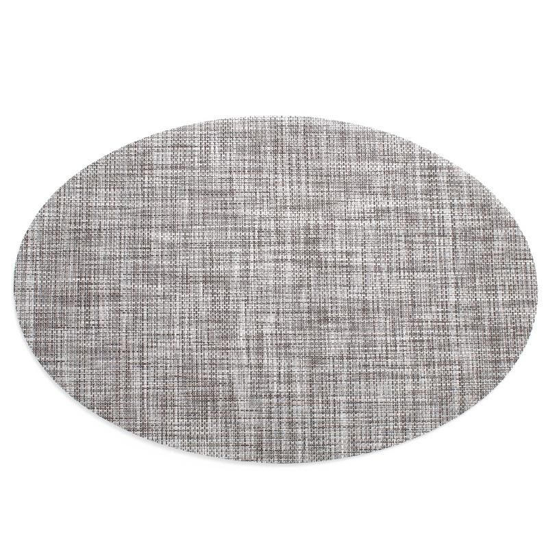 5Pcs/Lot Oval Dinner PVC Placemat Dining Table Mat