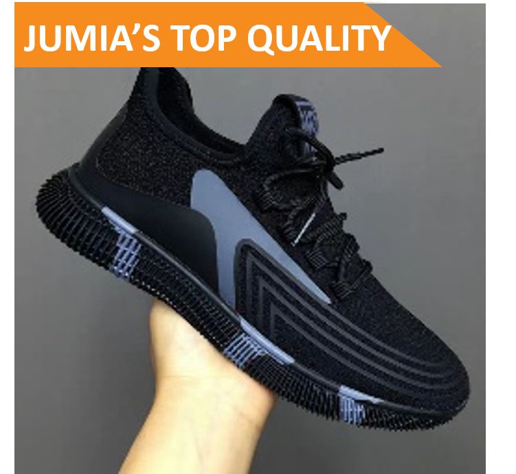 Boys School Shoes And Wears - Running Sneakers -Black