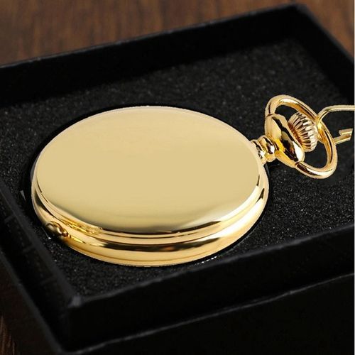 Quartz Pocket Watch  Steel Pendant  Men Women Gifts
