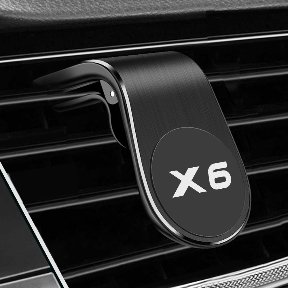 （For X6）Car Air Vent Magnetic Phone Holders Auto Accessories For BMW X5 E70 E53 X1 E84 F48 X3 F25