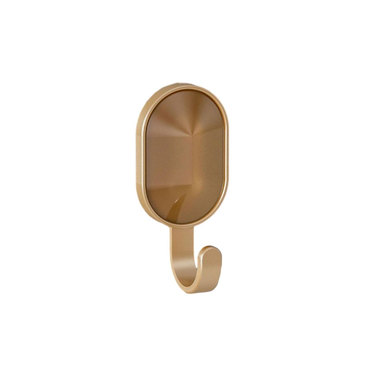 2Pcs Hanging Hook Wall Door Self Adhesive Hanger Hooks Orange