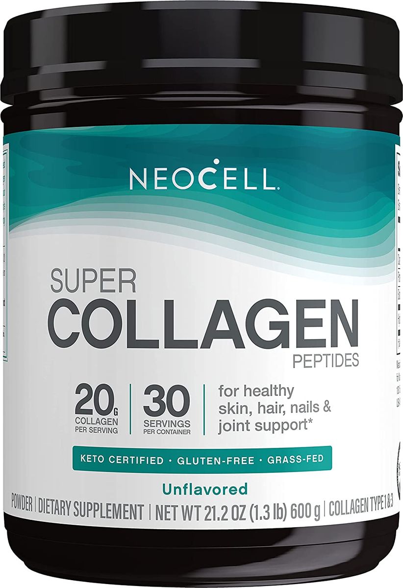 Super Collagen Peptides Powder, 20 G Collagen -21oz