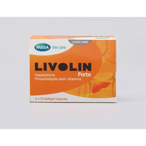 LIVOLIN Forte LIVER CARE Hepatotonic Phospholipids Vitamins