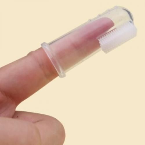 Dental Wipes Silicone Finger Brush For 0-24months