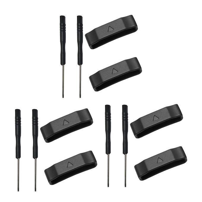 6Set Watch Strap Band Holder Hoop Loop Ring Tools For Garmin Fenix 3