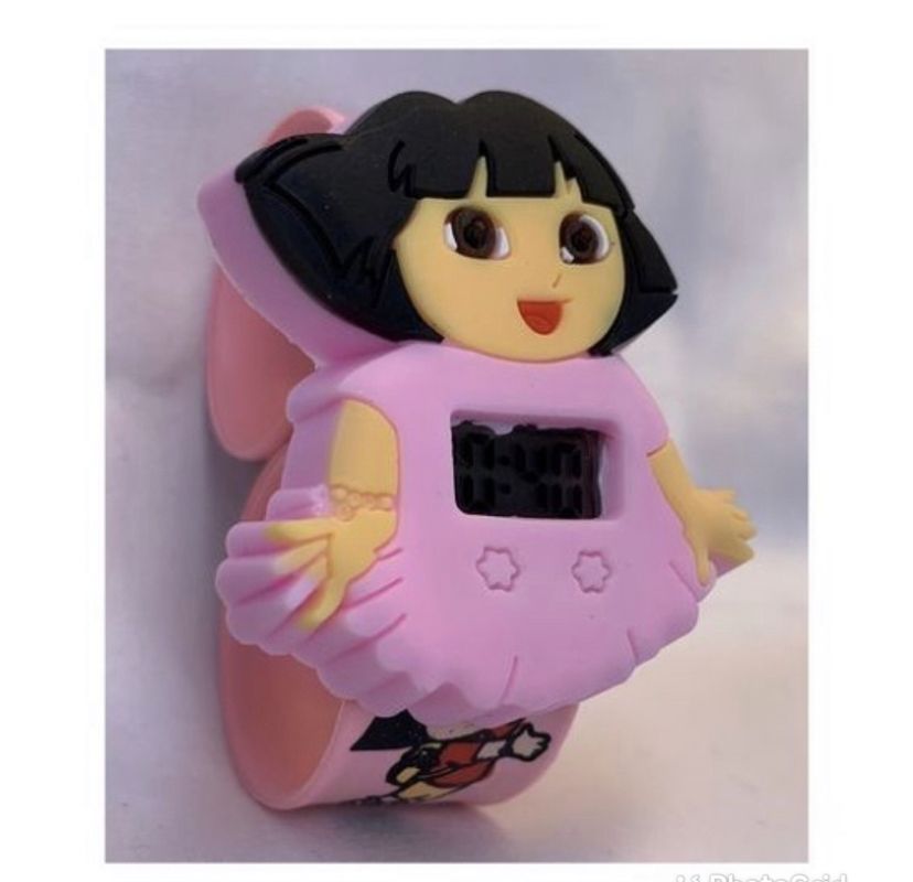 Dora Kids Carton Character Casual Children Wristwatch