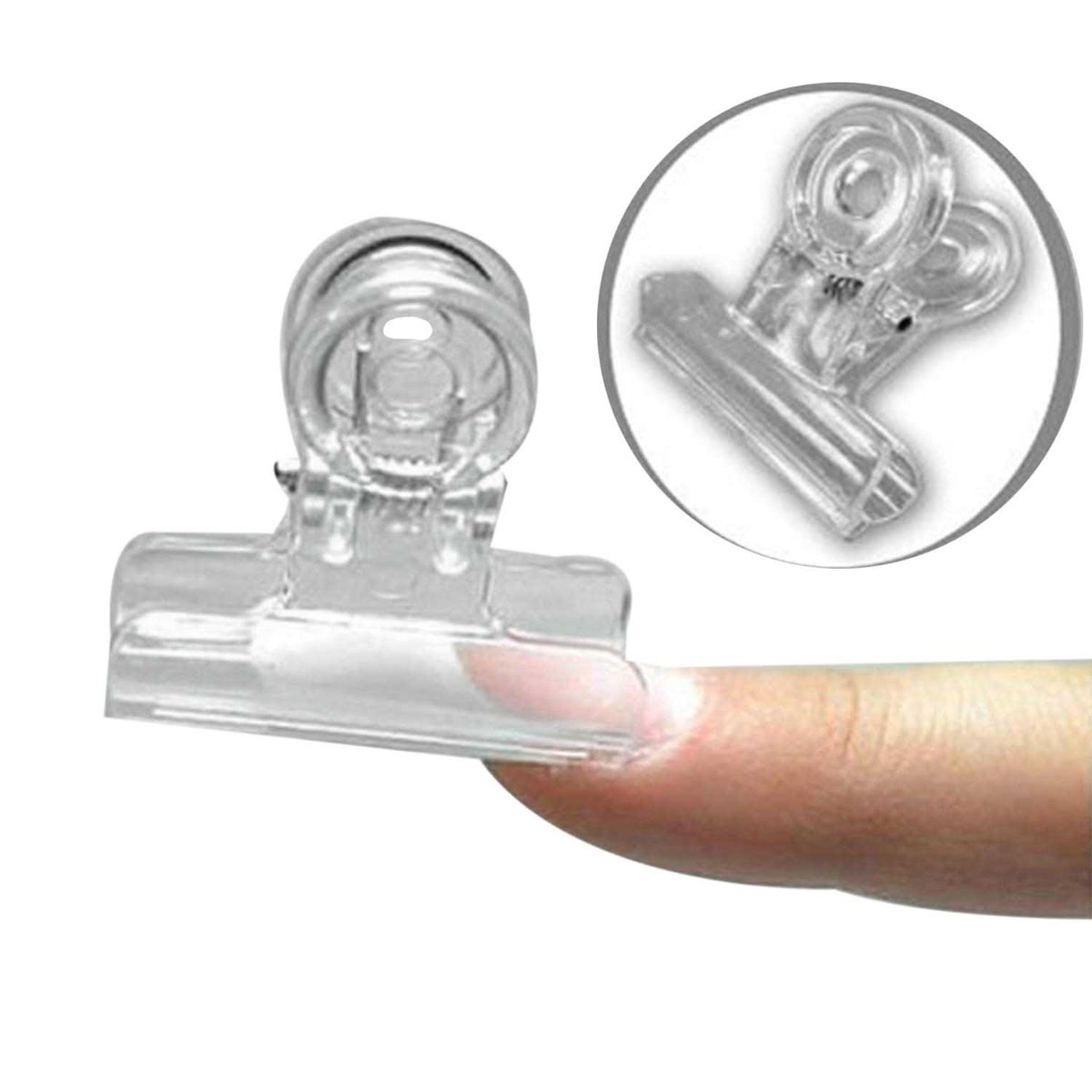 Curve Nail Pinching Clips Tool Multi Function Plastic