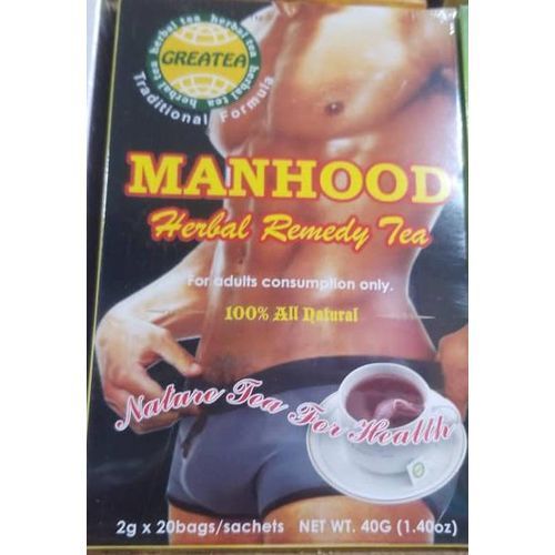 MANHOOD HERBAL REMEDY TEA