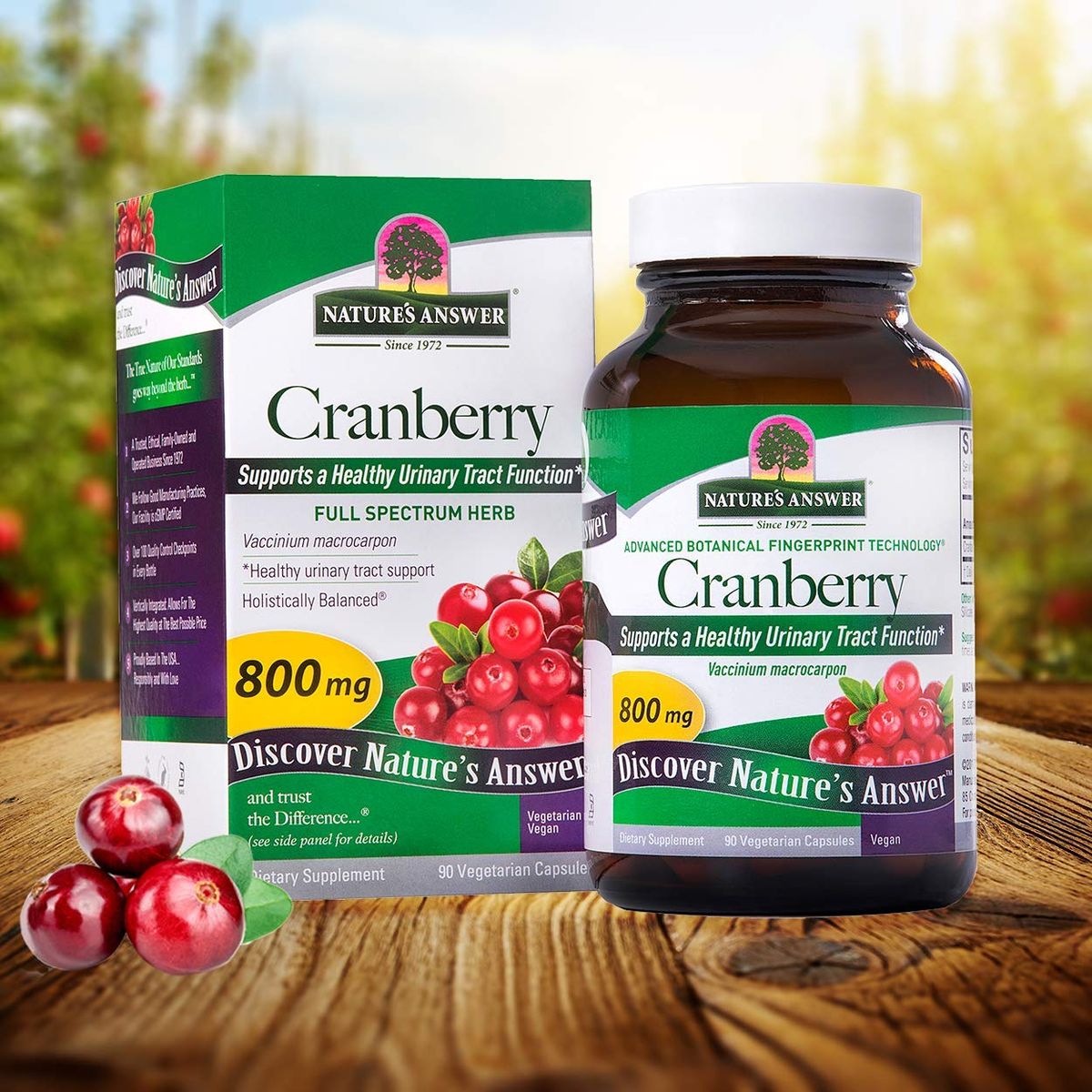 Cranberry Fruit Capsules, 90-Count