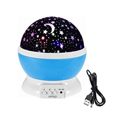 Dream Rotating Projection Lamp Moon Sky Night With USB Cable