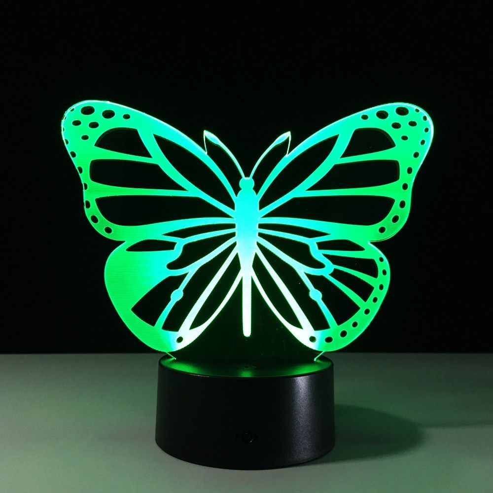 3D Luminaria Table Lamp LED Night Light Children's Room Decoration Atmospheric Lighting Bedside Lamp