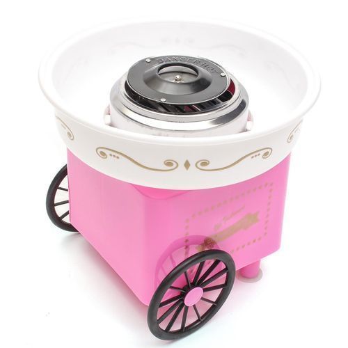 Commercial Cotton Candy Machine Maker Kids Party Carnival Sugar Free Home EU 220V