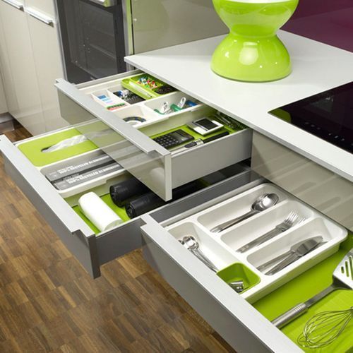 New Kitchen Office Drawer Store Expandable Cutlery Tray Organiser
