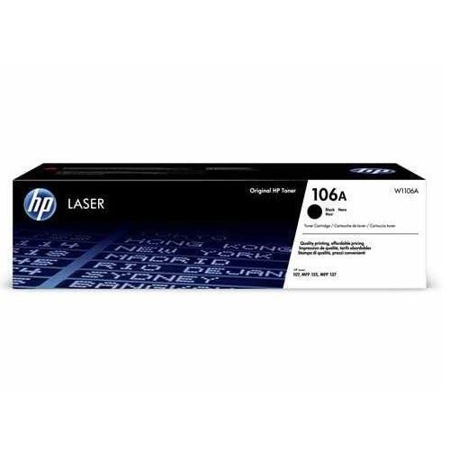 100%  Original 106a Toner (W1106A) - Black