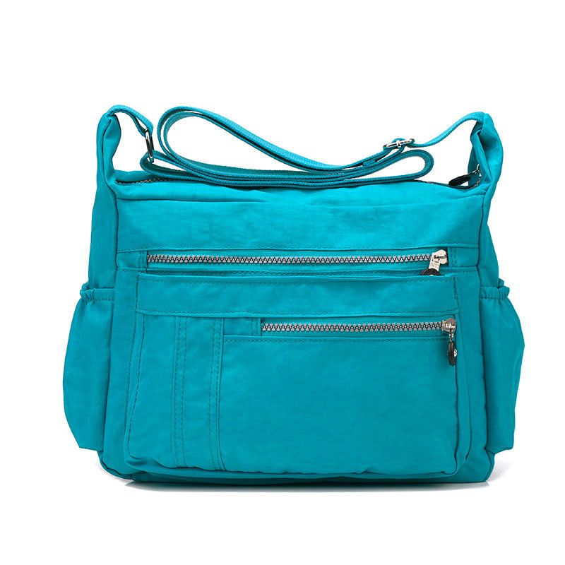 (tian Kong Lan)Solid Color Diaper Bag Waterproof Nylon