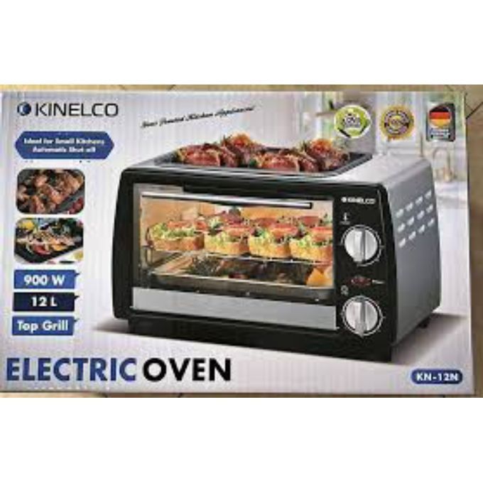 12L Electric Toaster Oven With Top Grill