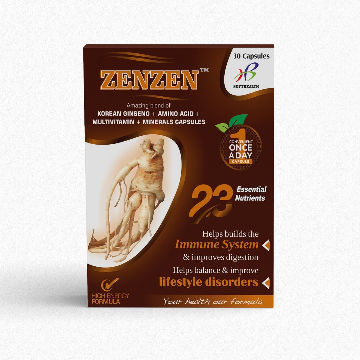 ZEN ZEN  Korean Ginseng CAPSULES