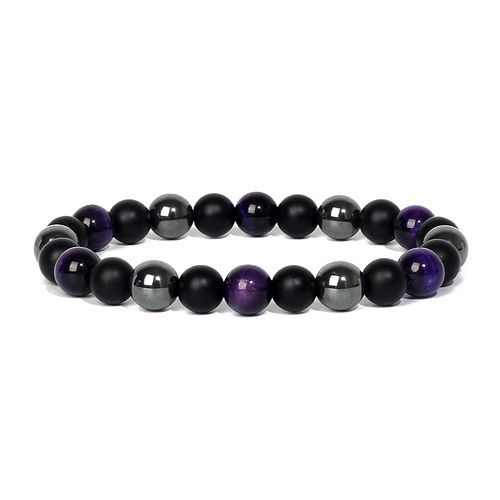 Facted Obsidian Hematite Tiger Eye Lets For Magnetic Health Protection Soul