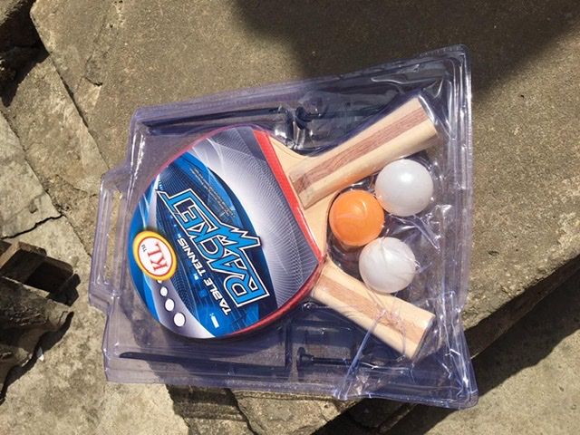 Table Tennis 2 Player Bats Rackets With Balls,bats,net&post