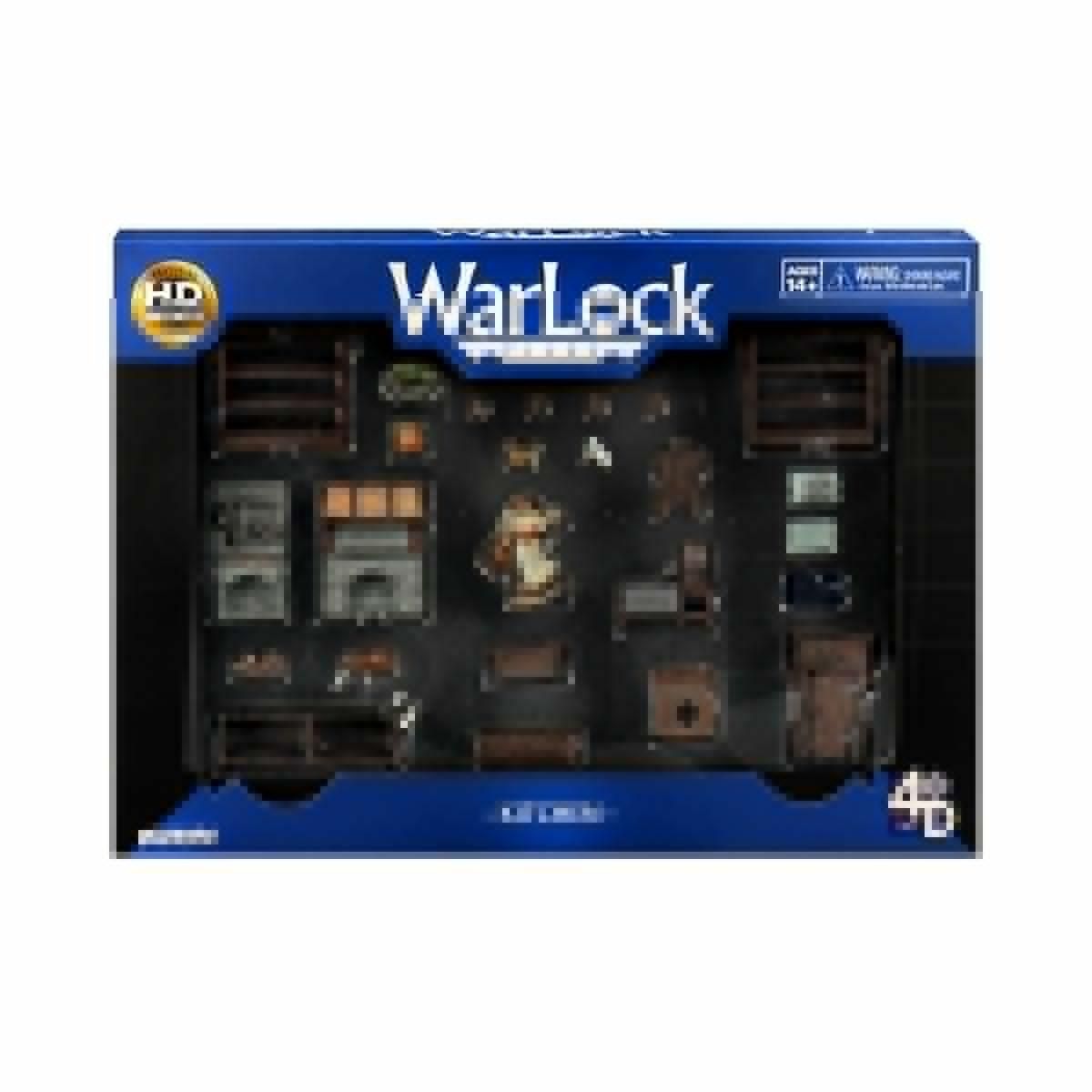 WarLock Tiles Kitchen Accessories Mini Action Figure Scene Decor