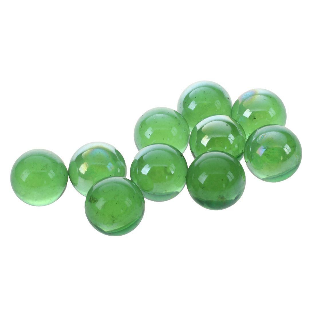 10 Pcs Marbles 16mm glass marbles Knicker glass balls decoration color nuggets toy green