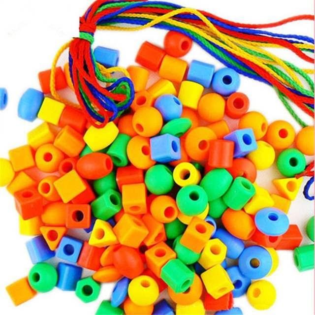 Children's Plastic Beading Set
