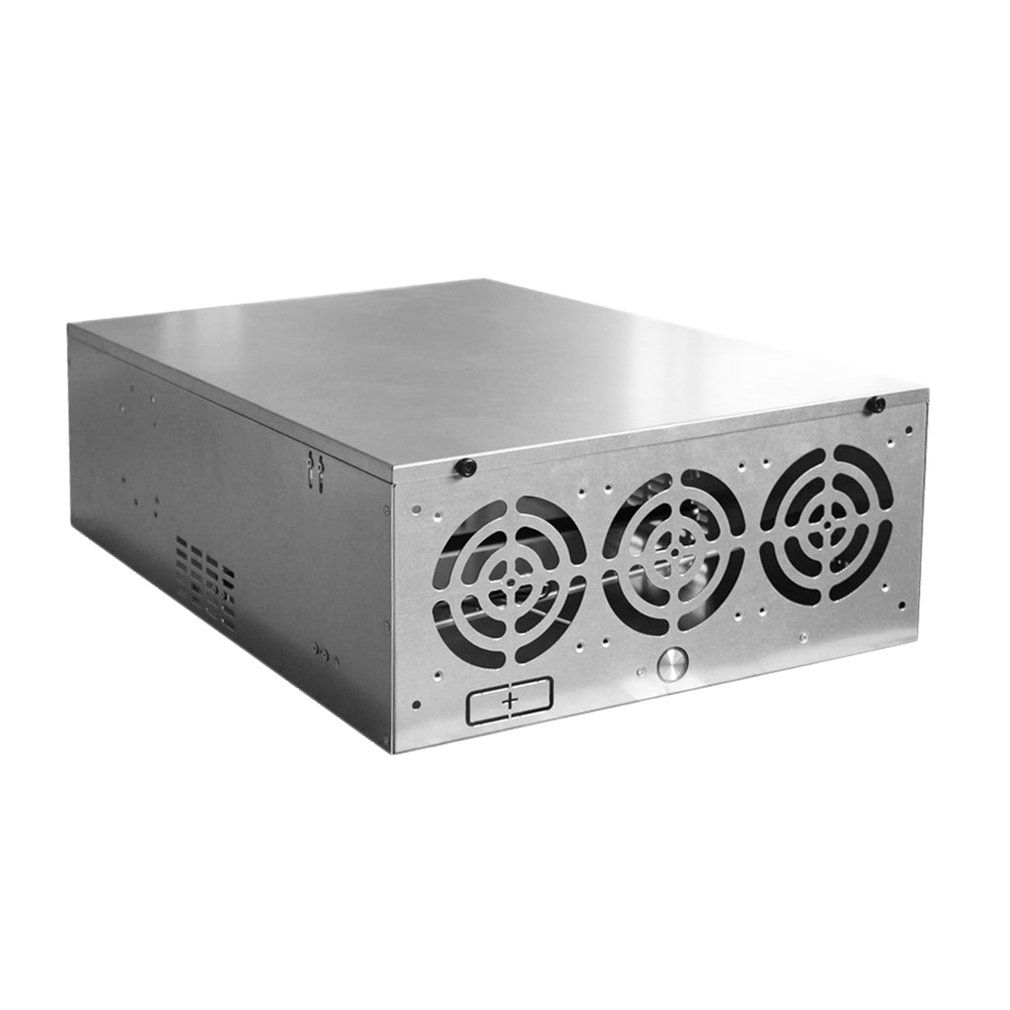 Open Air Mining Frame Rig Graphics Case GPU ATX Fit 6 8