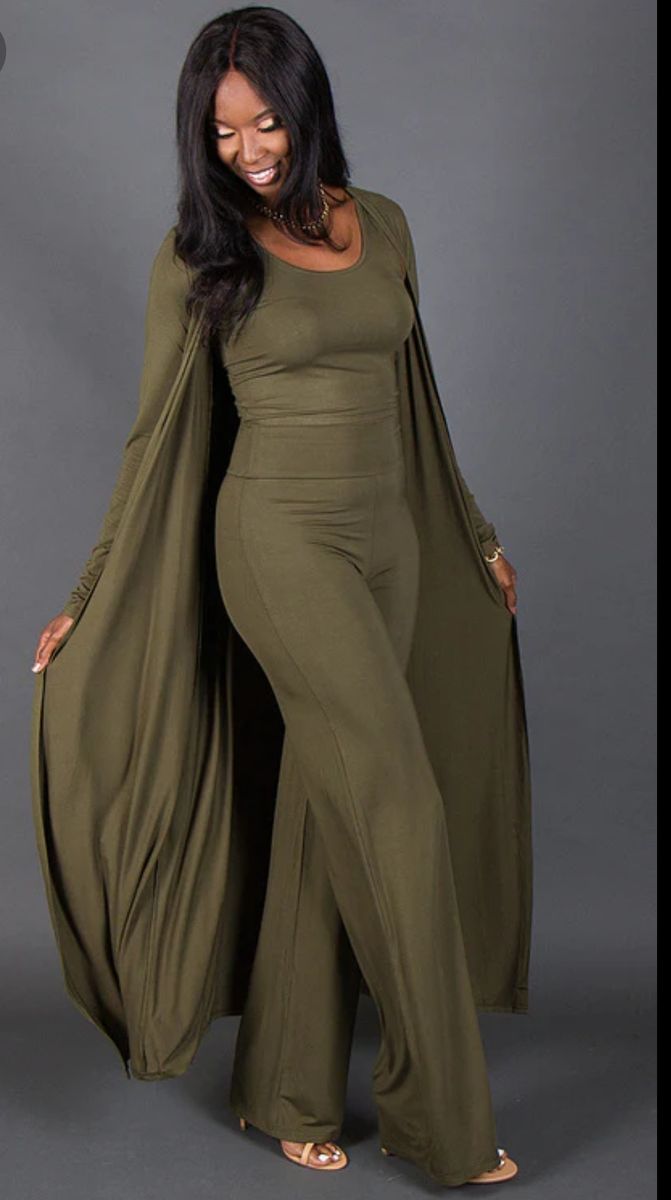 Mandy Olive Classy Three Pieces