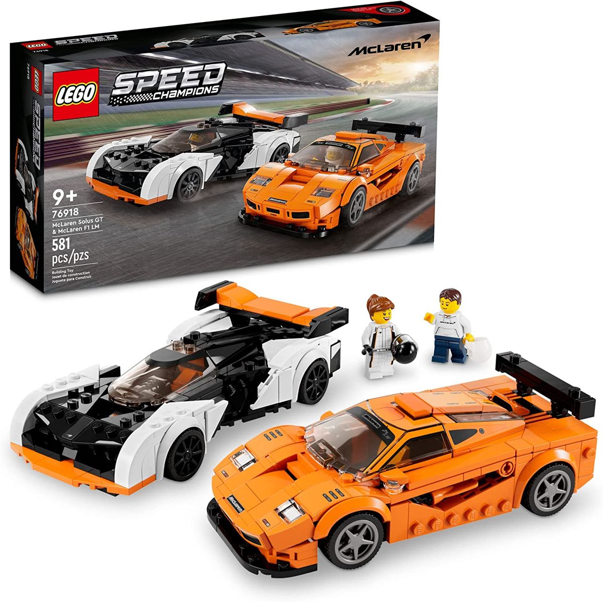 Speed Champions Mclaren Solus Gt & Mclaren F1 Lm 76918
