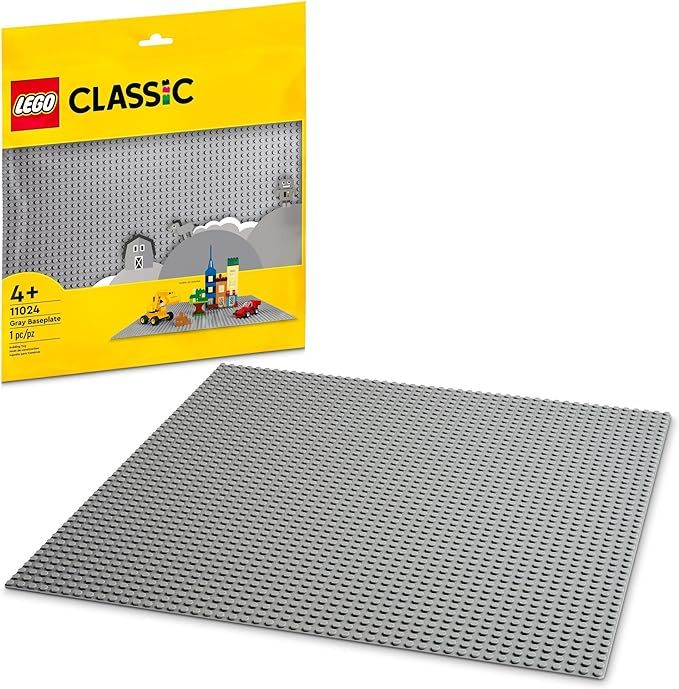 Classic Gray Baseplate 11024 Building Toy Set (1 Piece)