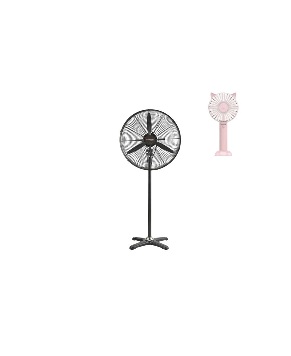 Heavy Duty Industrial Fan 26 Inch HDF-2620 + Free Hand Fan