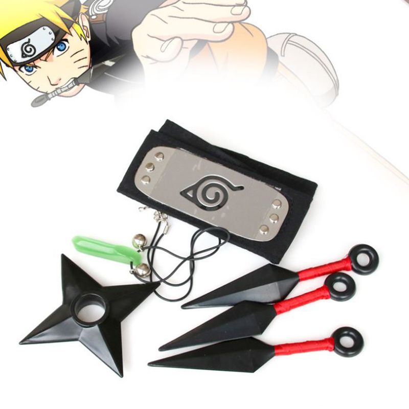 11Plastic Toy Anime Narutos Cosplay Shuriken Ninja Stars