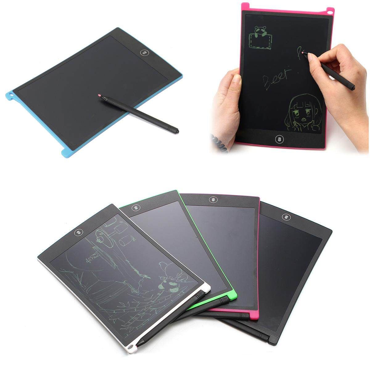 12 LCD Writing Tablet Pads For Boogie Board Jot Style EWriter Boards Black