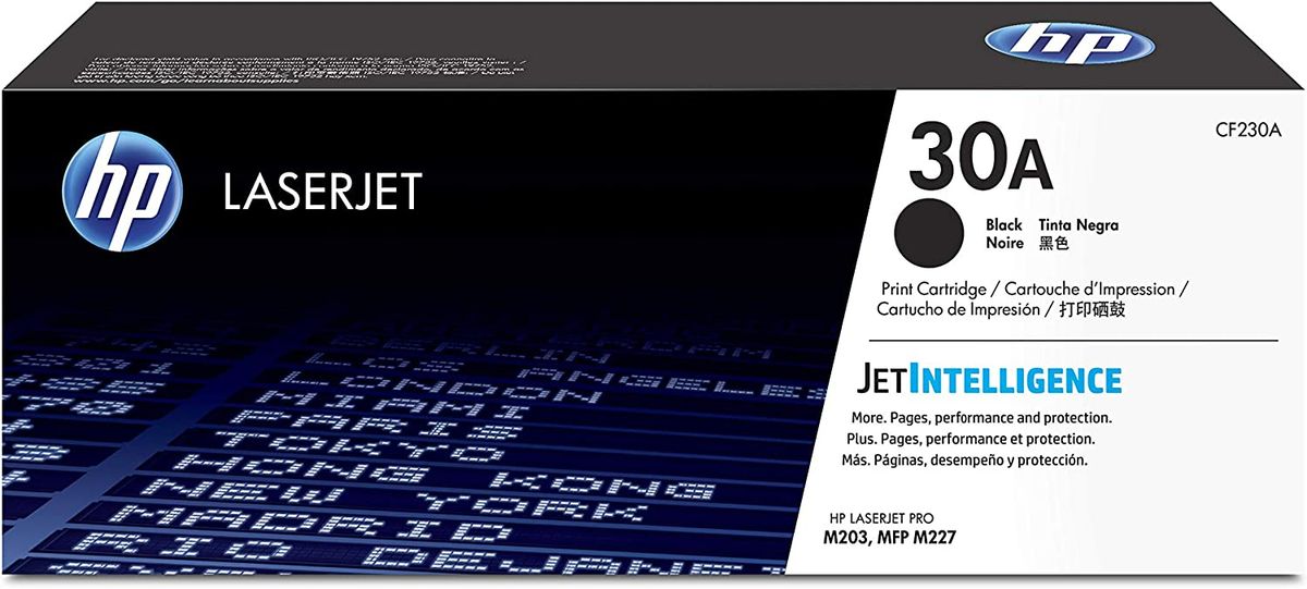 30A Black Original LaserJet Toner Cartridge, CF230A
