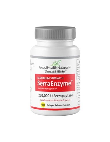 SERRAENZYME GOOD HEALTH NATURALLY 250IU 90 CAPSULES