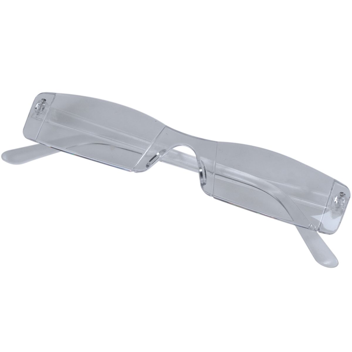 Rimless Reading Glasses Case Bag Metal Temple From 1.00 To