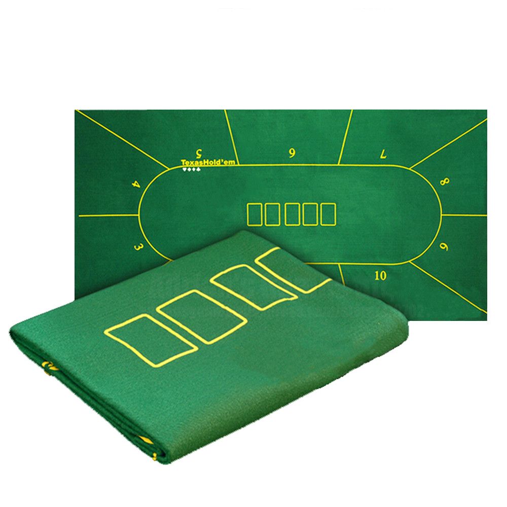 Table Cloth Texas Layouts Tablecloth Felt 10 Players Mat / Tapis 180*90cm